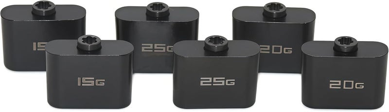 RunzeFeng Golf Weight Compatible with Odyssey 22 Toulon and 25 S2S TRI-HOT Putter Head 5/10/15/20/25g - Image 2